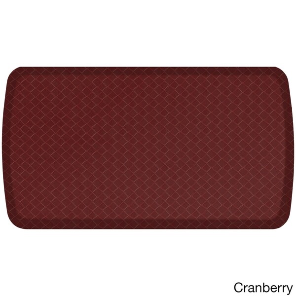 Black Gelpro Basketweave Comfort Floor Mat 20 Inch By 36 Inch