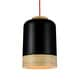 preview thumbnail 1 of 1, Novara LED Pendant Light in Black