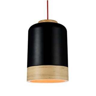 Novara LED Pendant Light in Black