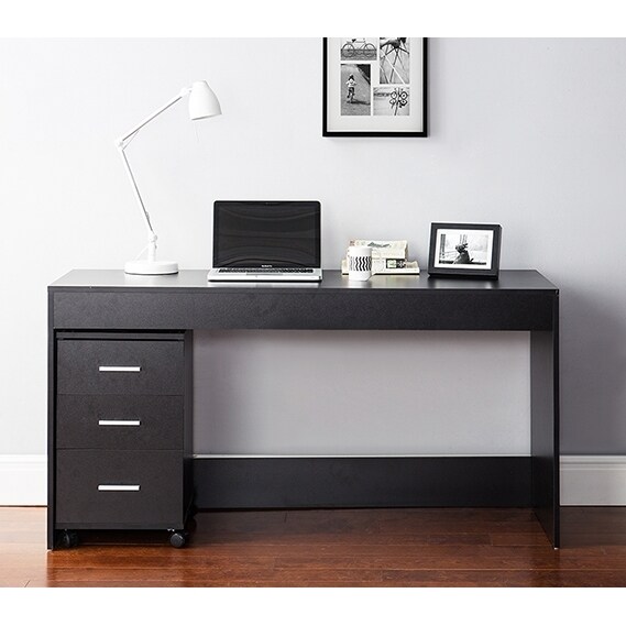 Shop Yak About It Simple Style Work Desk Includes 3 Drawer Unit