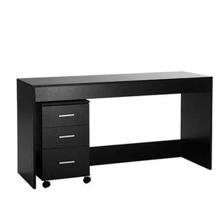 Shop Yak About It Simple Style Work Desk Includes 3 Drawer Unit