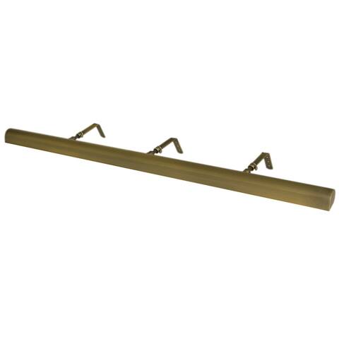 Classic Series LED Picture Light, Antique Brass, 36"