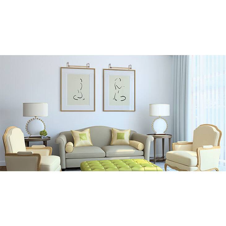 21" Tru-Slim LED Picture Light - Antique Brass