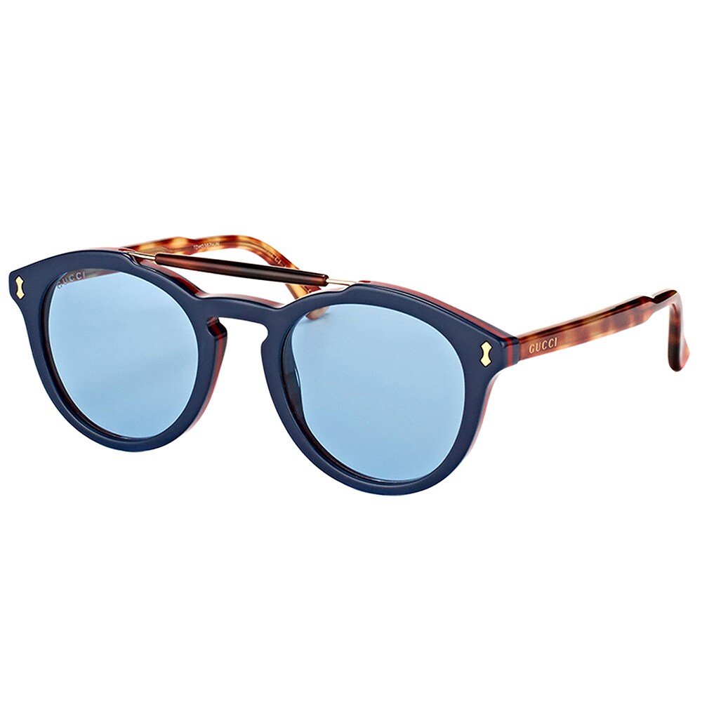gucci glasses blue frame