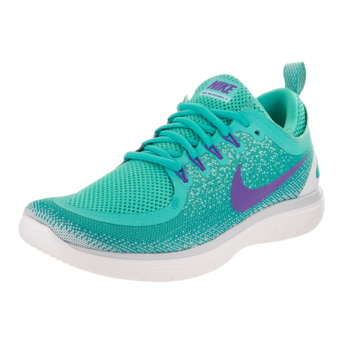 Shop Nike Women S Free Rn Distance 2 Running Shoe Overstock 16739497