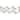 Cheveronna Grey Wood Framed Chevon Shaped Mirror - 36" x 12" - Champagne