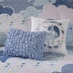 preview thumbnail 7 of 14, Intelligent Design Kids Bliss Blue Cotton 5-piece Duvet Cover Set