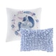 preview thumbnail 10 of 14, Intelligent Design Kids Bliss Blue Cotton 5-piece Duvet Cover Set