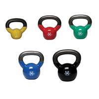 CanDo® Vinyl Coated Kettlebell - 5-piece Set