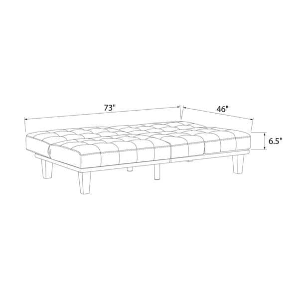 DHP Dexter Futon & Lounge On Sale Bed Bath & Beyond 16740927