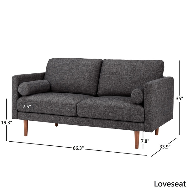 Oana Mid-Century Tapered Leg Seating Collection by iNSPIRE Q Modern