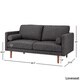 Oana Mid-Century Tapered Leg Seating Collection with Pillows by iNSPIRE Q Modern - Thumbnail 15
