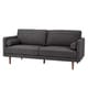 preview thumbnail 14 of 23, Oana Mid-century Modern Seating Collection by iNSPIRE Q Modern Sofa - Black