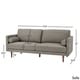 Oana Mid-Century Tapered Leg Seating Collection with Pillows by iNSPIRE Q Modern - Thumbnail 16