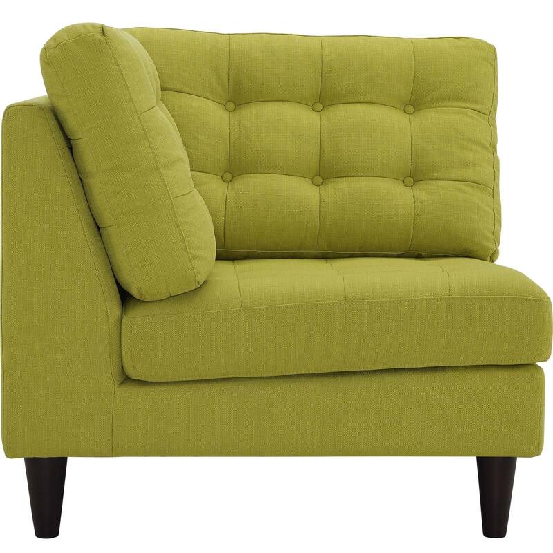 Modway Empress Upholstered Fabric Corner Sofa