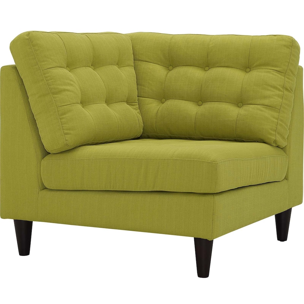 Modway Empress Upholstered Fabric Corner Sofa