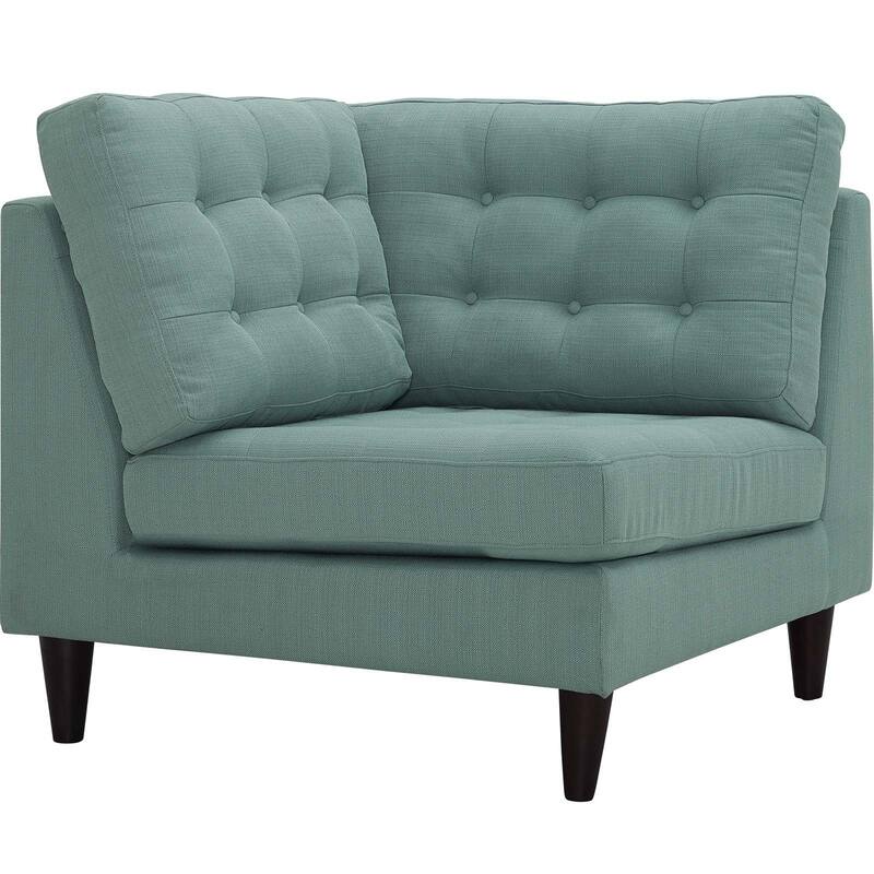 Modway Empress Upholstered Fabric Corner Sofa