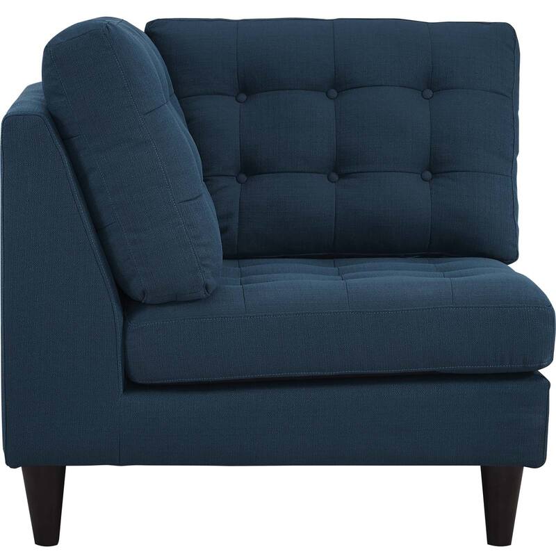 Modway Empress Upholstered Fabric Corner Sofa