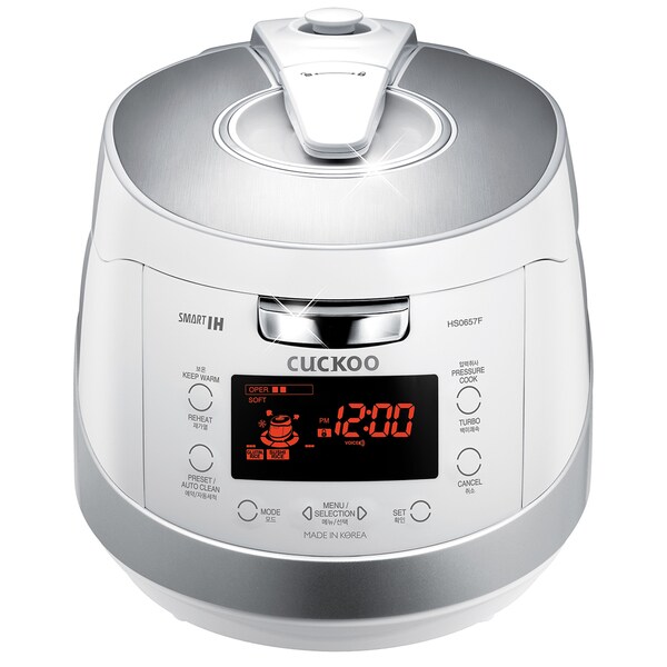 Red Cuckoo Electric Induction Heating Pressure Rice Cooker CRP-HZ0683FR