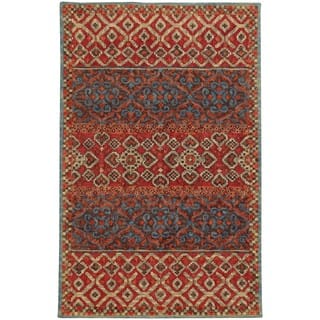 Tommy Bahama Rugs Area For Less Find Great Home Decor Deals Tommy Bahama Jamison Red Blue Wool Area Rug