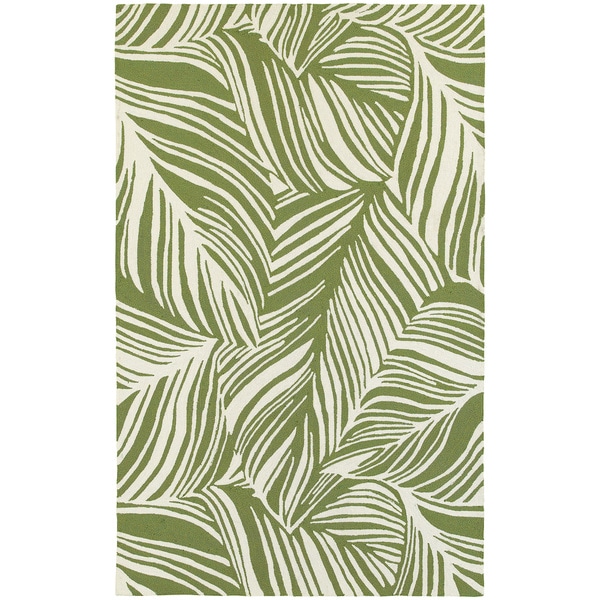 Tommy Bahama Atrium Green/ Ivory Area Rug - 8'x10'