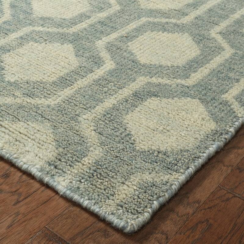 Vista Home Handmade Wool Geometric Odgee Trellis Area Rug