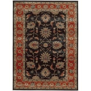 Tommy Bahama Rugs Area For Less Find Great Home Decor Deals Tommy Bahama Vintage Navy Red Wool Area Rug 7 10 X