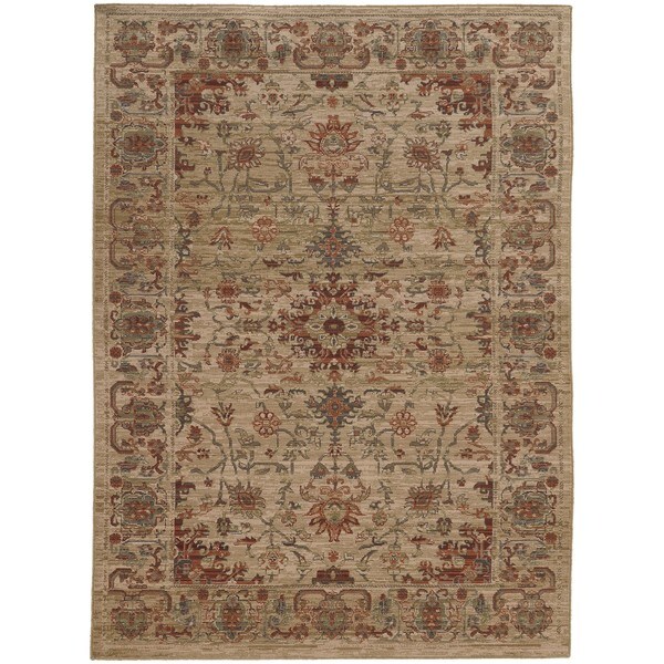 Shop Tommy Bahama Beige Wool Area Rug (7'10 x 10'10) - 7 ...