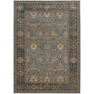 Tommy Bahama Rugs Area For Less Find Great Home Decor Deals Tommy Bahama Vintage Blue Beige Wool Area Rug 7 10 X