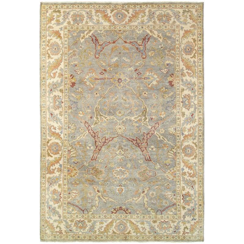 Style Haven Palma Vintage Inspired Wool Hand Knotted Area Rug