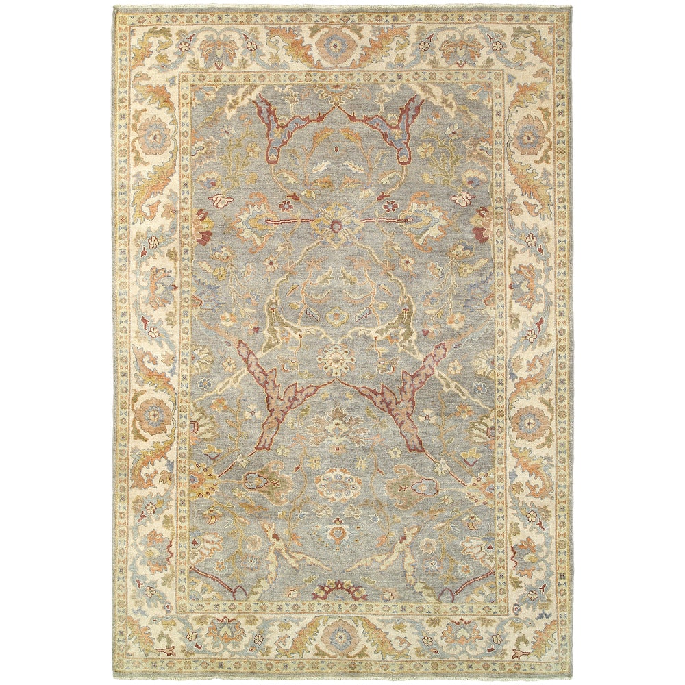 Style Haven Palma Vintage Inspired Wool Hand Knotted Area Rug