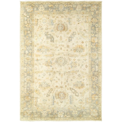 Style Haven Palma Vintage Inspired Wool Hand Knotted Area Rug