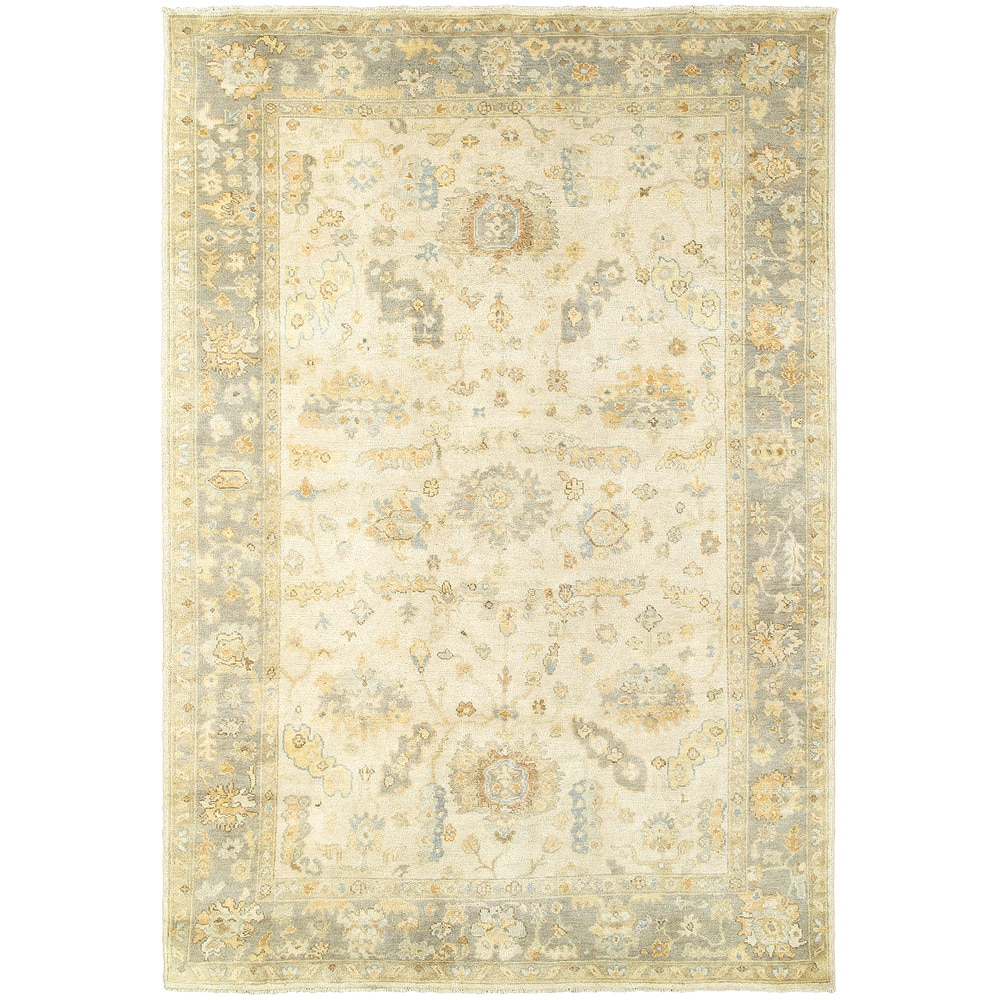 Style Haven Palma Vintage Inspired Wool Hand Knotted Area Rug
