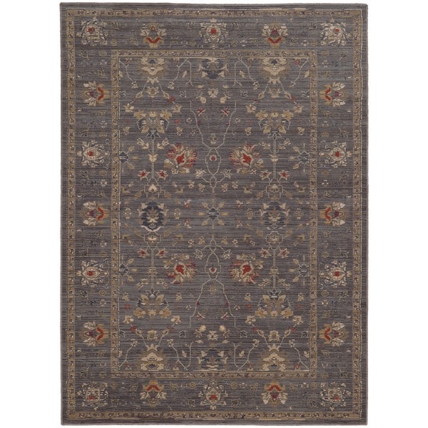 Tommy Bahama Vintage Blue Gold Wool Area Rug 6 7 X 9 Tommy Bahama Vintage Blue Gold Wool Area Rug 6 X27 7 X