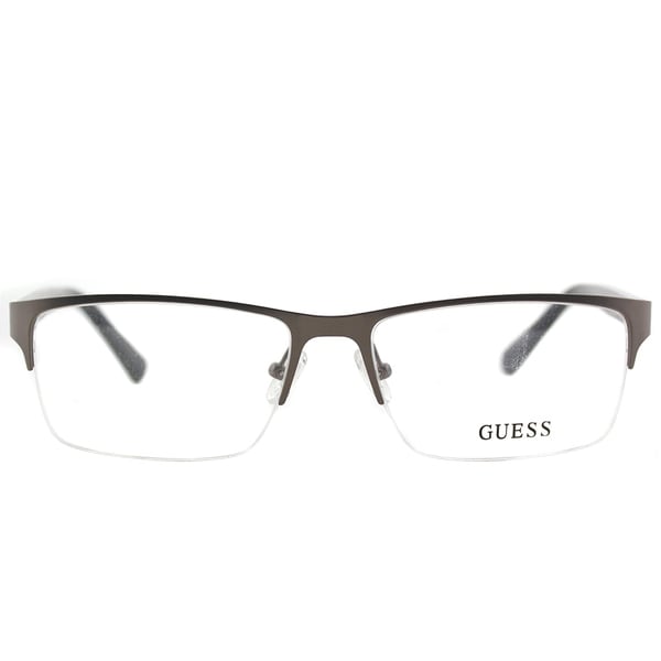 guess semi rimless eyeglasses