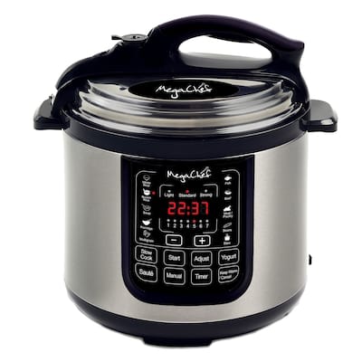 Megachef 8 Quart Digital Pressure Cooker with 13 Pre-set Multi Function Features