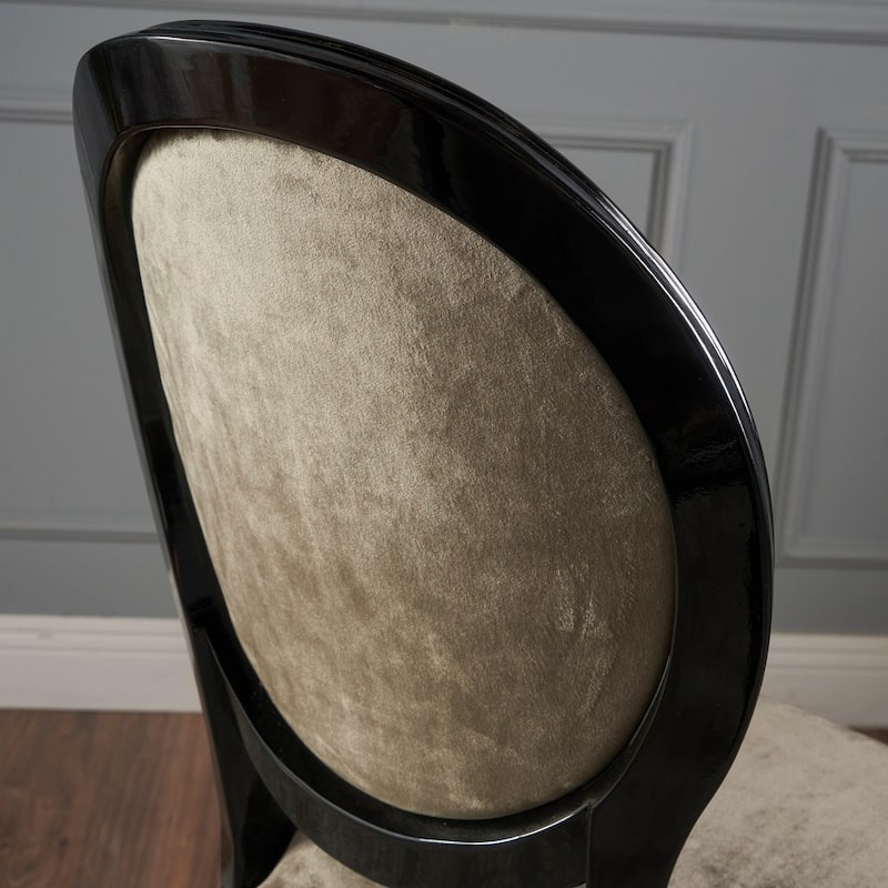 Phinnaeus Contemporary Velvet Dining Chairs (Set of 2) by Christopher Knight Home