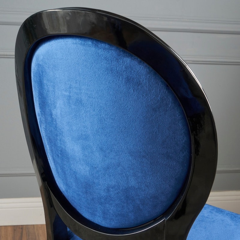 Phinnaeus Contemporary Velvet Dining Chairs (Set of 2) by Christopher Knight Home