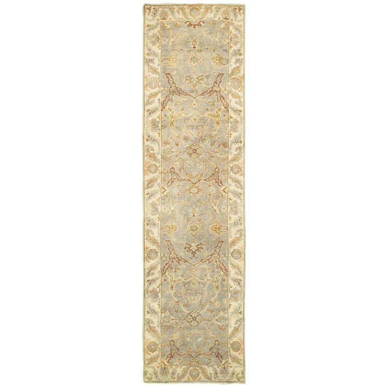 Style Haven Palma Vintage Inspired Wool Hand Knotted Area Rug