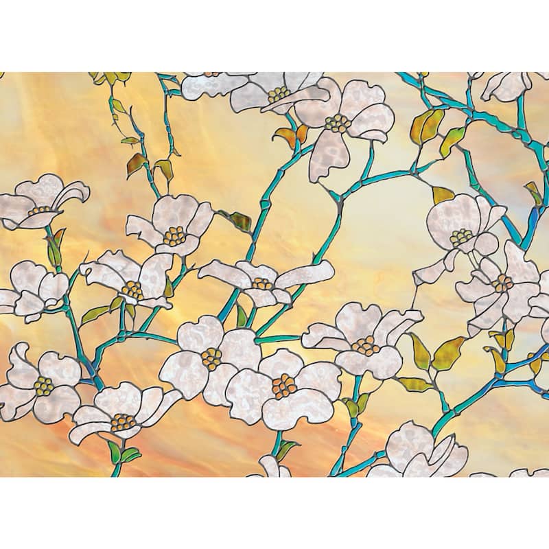 Brewster Dogwood Door Premium Film