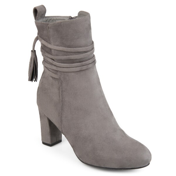 journee collection strap women's ankle boots