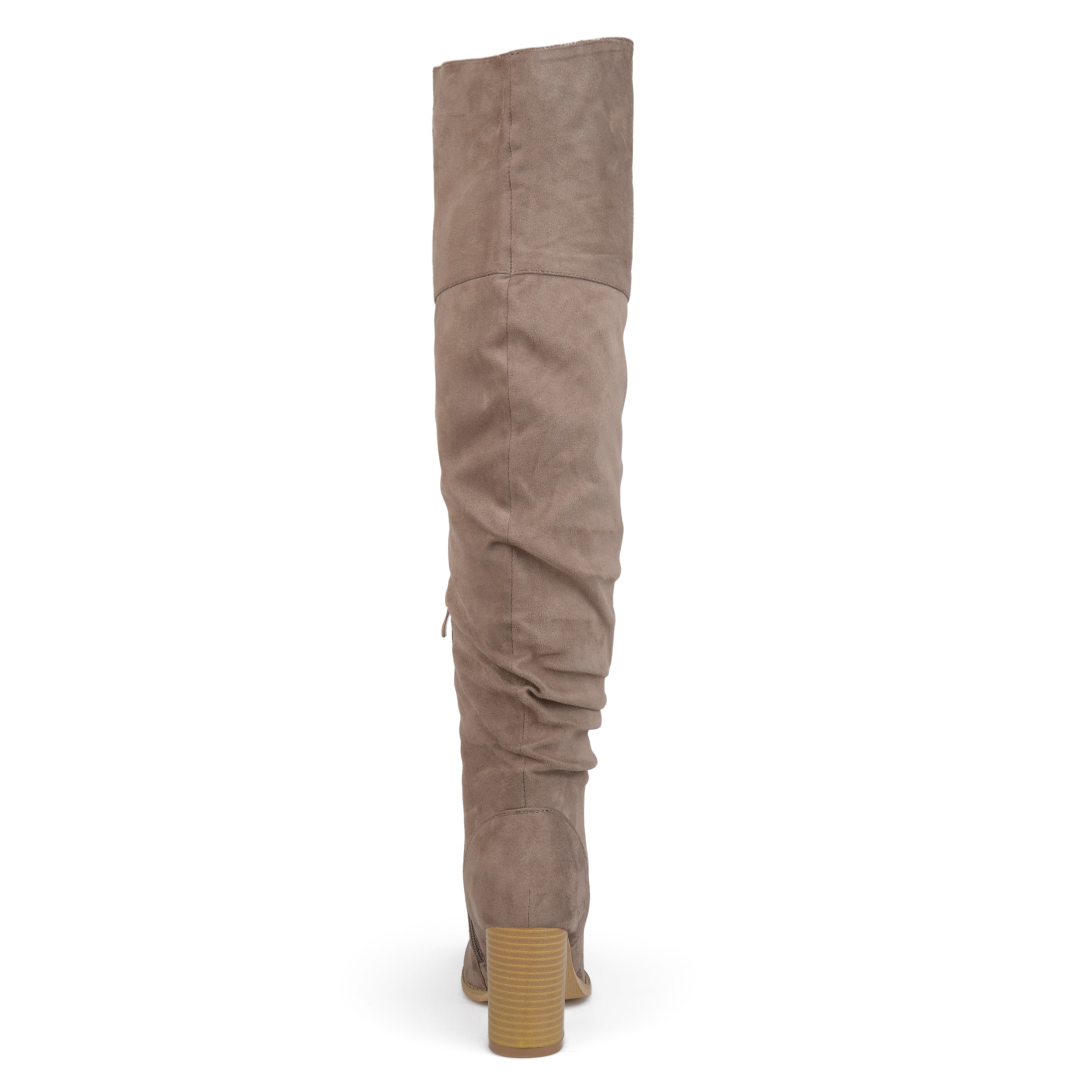 suede over the knee boots wide calf