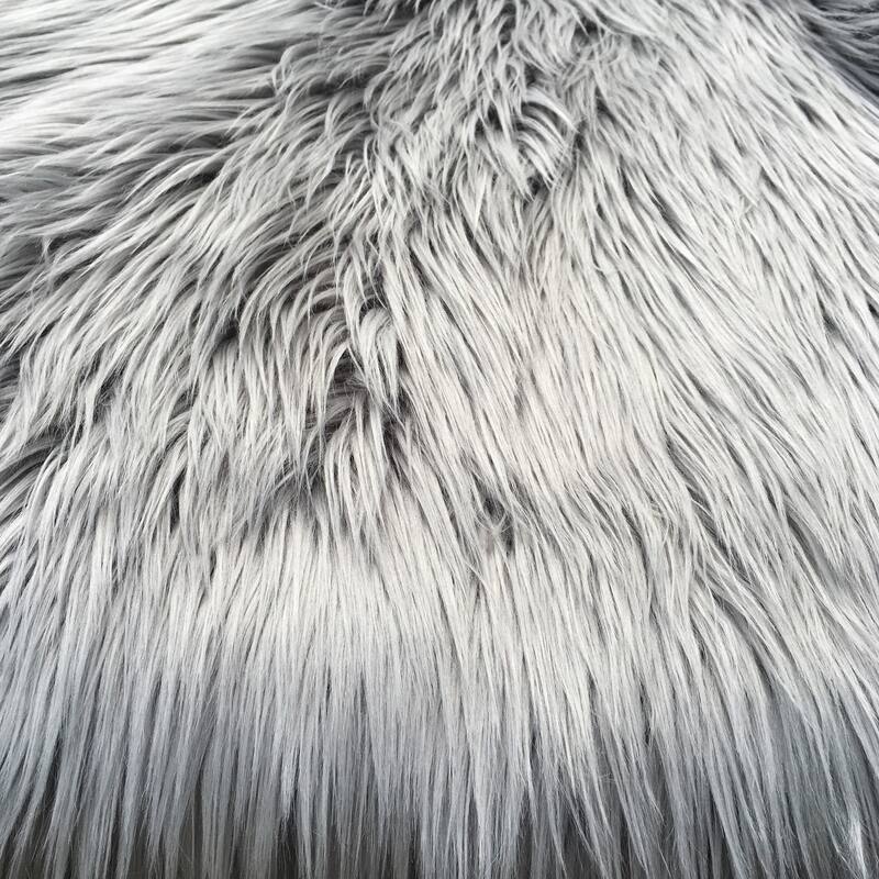 Legacy Faux Sheepskin Double Pelt Shag Runner Rug - 2' x 6' Runner - Sable