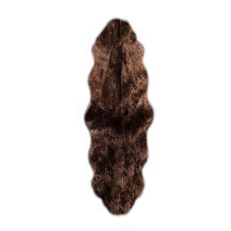 Legacy Faux Sheepskin Double Pelt Shag Runner Rug