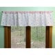 preview thumbnail 2 of 0, Nurture Butterfly Garden Pink Dot Valances, 2 Window Saver Pack