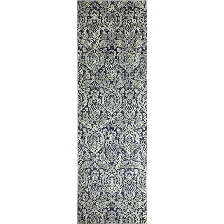 Bashian Elena Blue Machine Made Transitional Area