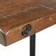 INK+IVY Trestle Reclaimed Brown/ Gun Metal Dining/ Gathering Table - Brown - Thumbnail 7