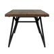 INK+IVY Trestle Reclaimed Brown/ Gun Metal Dining/ Gathering Table - Brown - Thumbnail 3