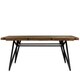 INK+IVY Trestle Reclaimed Brown/ Gun Metal Dining/ Gathering Table - Brown - Thumbnail 1