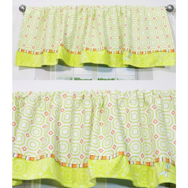 slide 2 of 2, Nurture ABC Friends Valances, 2 Window Saver Pack